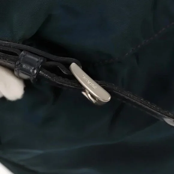 PRADA Backpack Nylon Blue Silver Auth 157773 - Picture 7 of 16